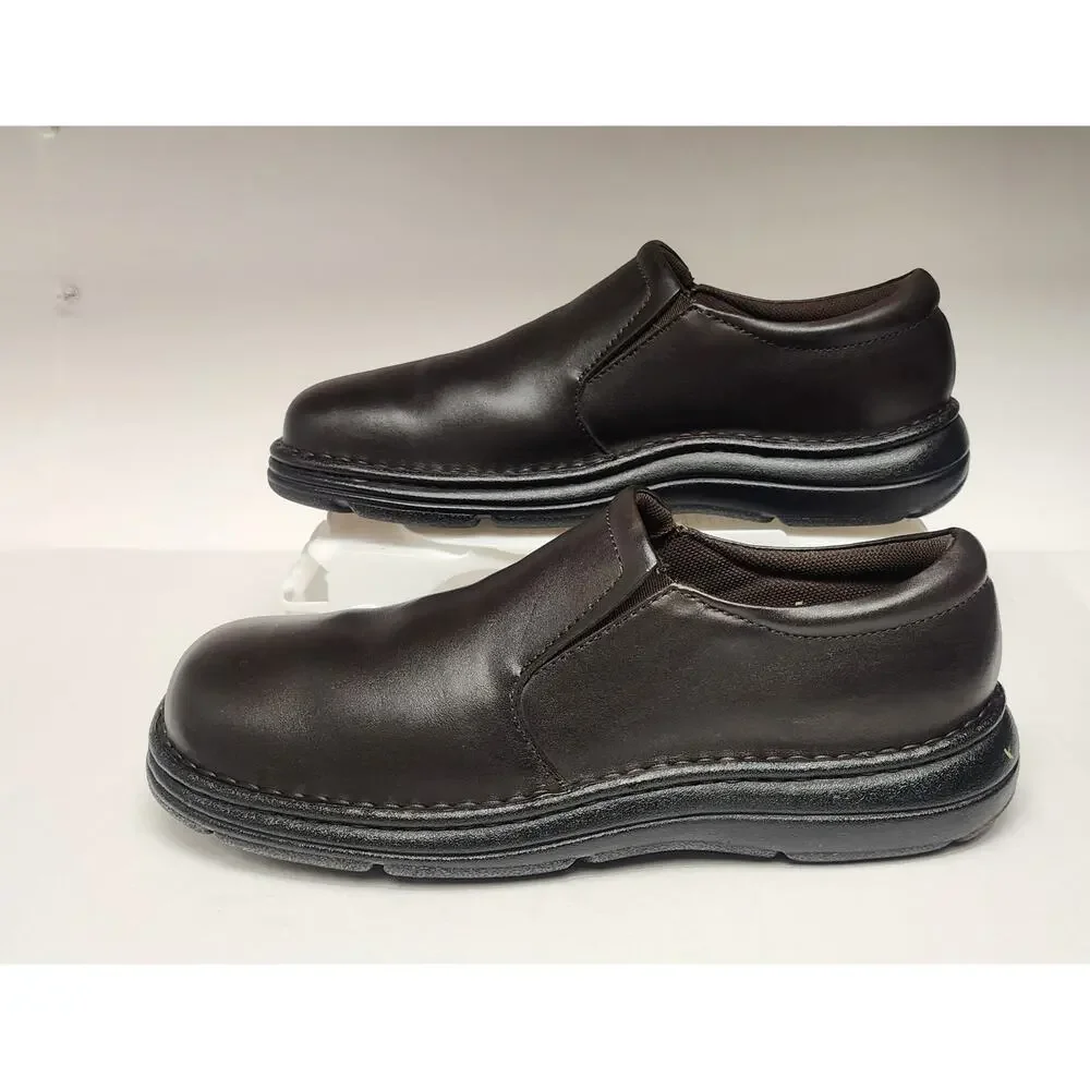 ROCS By Rockport Mens Brown Leather Loafer Slip-On Shoes Size 11.5